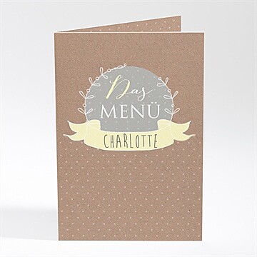 Menükarte Taufe ref. N401682