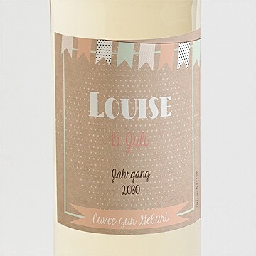 Flaschenetikett Geburt ref. N3001177