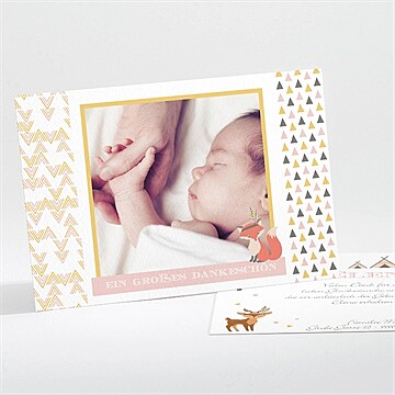 Dankeskarte Geburt Ref. N111153