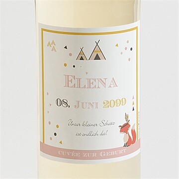 Flaschenetikett Geburt Ref. N3001197