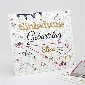 Geburtstagseinladung Ref. N311152