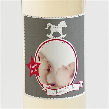 Flaschenetikett Taufe Ref. N3001204