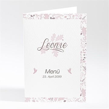 Menükarte Taufe Ref. N401733