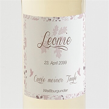 Flaschenetikett Taufe Ref. N3001206