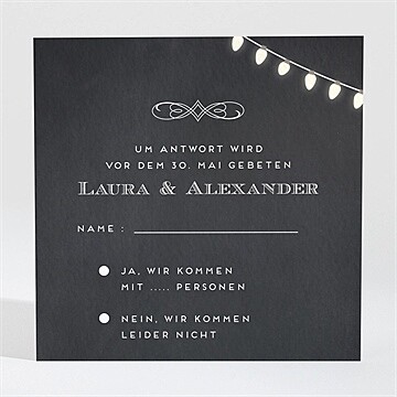 Antwortkarte Hochzeit Ref. N3001229