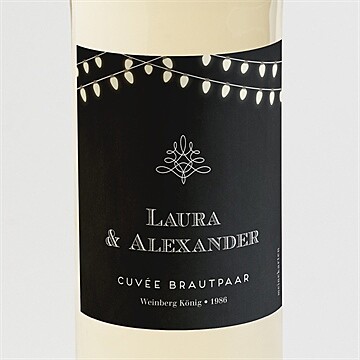 Flaschenetikett Hochzeit ref. N3001230