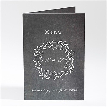 Menükarte Hochzeit Ref. N401763