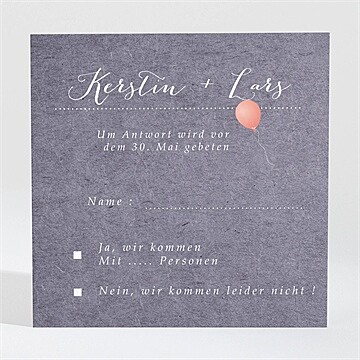 Antwortkarte Hochzeit Ref. N3001301