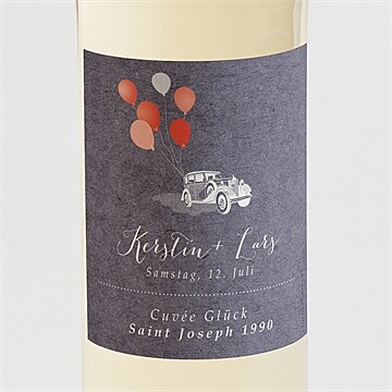 Flaschenetikett Hochzeit ref. N3001302