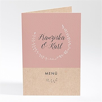 Menükarte Hochzeit ref. N401772