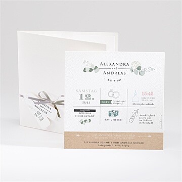 Hochzeitseinladung ref. N91044