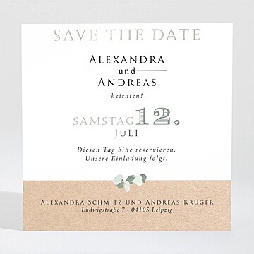 Save the Date Karte Ref. N3001343