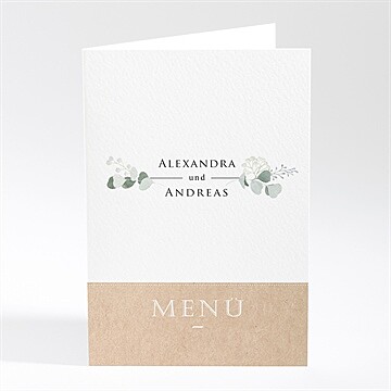 Menükarte Hochzeit ref. N401781