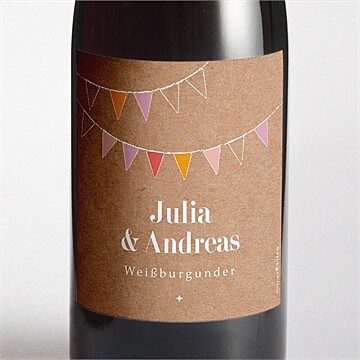 Flaschenetikett Hochzeit ref. N3001361