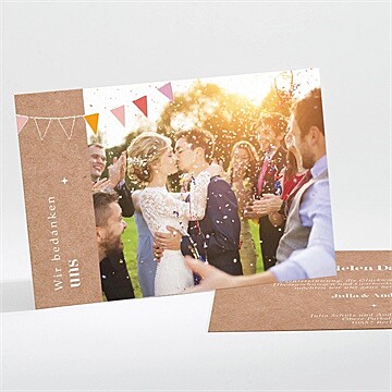 Dankeskarte Hochzeit ref. N111191