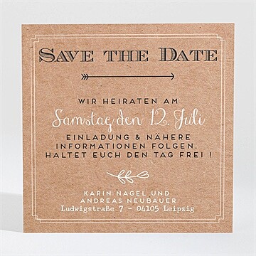 Save the Date Karte Ref. N3001365