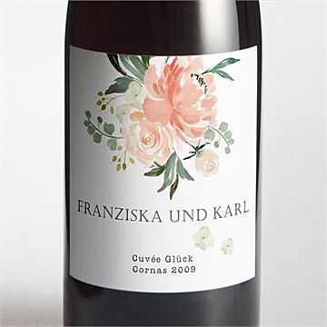 Flaschenetikett Hochzeit ref. N3001374