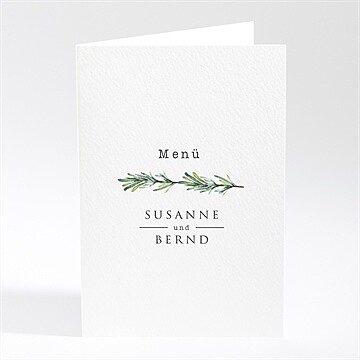 Menükarte Hochzeit Ref. N401791