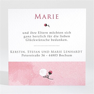 Dankeskarte Geburt Ref. N3001389