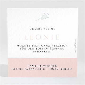 Dankeskarte Geburt ref. N3001398