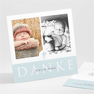 Dankeskarte Taufe Ref. N30138
