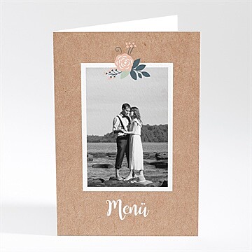 Menükarte Hochzeit Ref. N401801