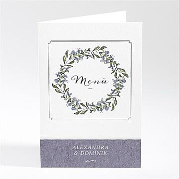 Menükarte Hochzeit Ref. N401804