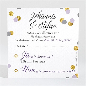 Antwortkarte Hochzeit Ref. N3001416