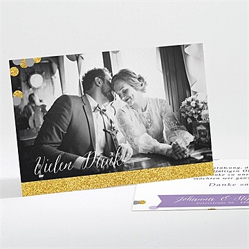 Dankeskarte Hochzeit Ref. N111197