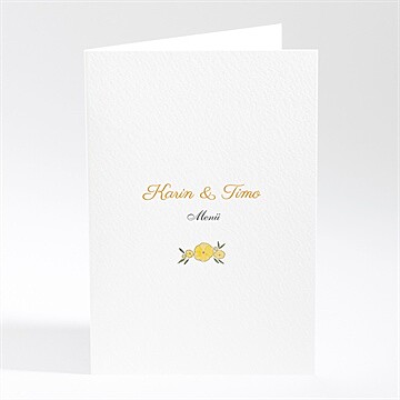 Menükarte Hochzeit Ref. N401806