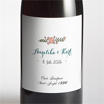 Flaschenetikett Hochzeit ref. N3001428