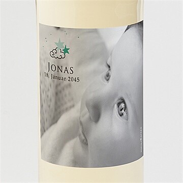 Flaschenetikett Geburt Ref. N3001432