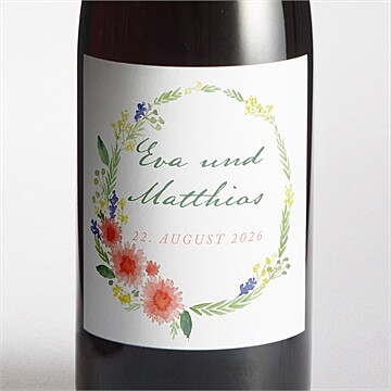 Flaschenetikett Hochzeit Ref. N3001439