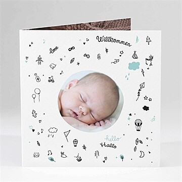 Geburtskarte Ref. N451105