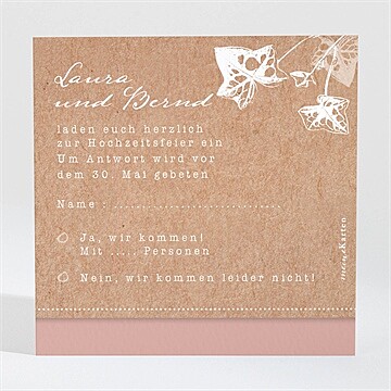 Antwortkarte Hochzeit Ref. N3001449