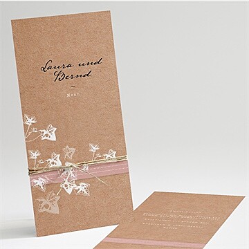 Menükarte Hochzeit ref. N22150