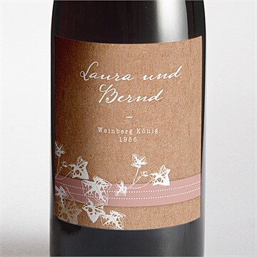 Flaschenetikett Hochzeit ref. N3001450