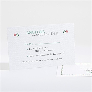 Antwortkarte Hochzeit ref. N16126