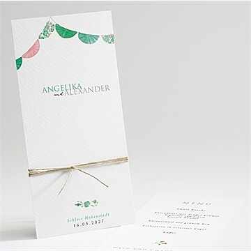 Menükarte Hochzeit ref. N22153