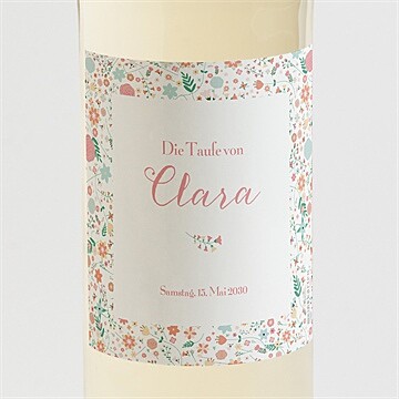 Flaschenetikett Taufe Ref. N3001466