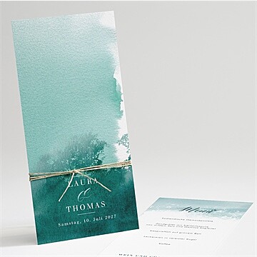 Menükarte Hochzeit Ref. N22156