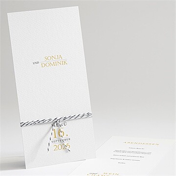 Menükarte Hochzeit ref. N22158