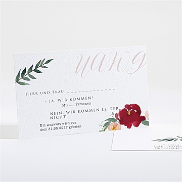 Antwortkarte Hochzeit ref. N16130