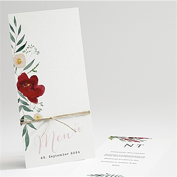 Menükarte Hochzeit ref. N22157