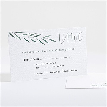 Antwortkarte Hochzeit ref. N16132