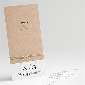 Menükarte Hochzeit ref. N22162