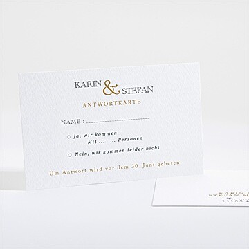 Antwortkarte Hochzeit ref. N16108