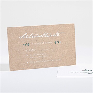 Antwortkarte Hochzeit ref. N16104