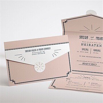 Hochzeitseinladung Ref. N97103