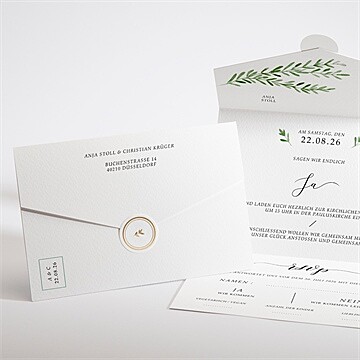 Hochzeitseinladung ref. N97106